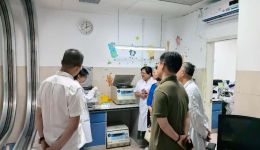 南通卫生健康职业学院领导赴我院开展实习生在岗实习巡查工作